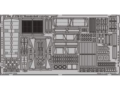 P-47D-25 exterior 1/32 - Trumpeter - image 3