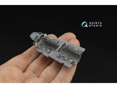 Grumman Tf-9j / F9f-8t Twin Cougar/Twogar - 3d-printed & Coloured Interior (For Kitty Hawk Kits) - image 9