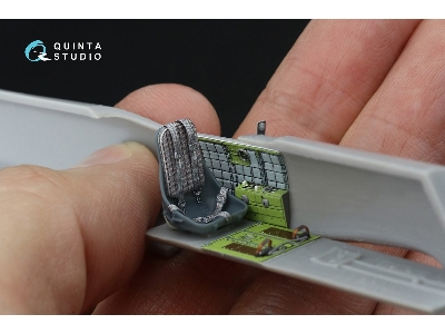 Yakovlev Yak-50 - 3d-printed & Coloured Interior (For A-model Kits) - image 10