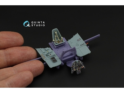 Messerschmitt Bf 109 E-3 / E-4 - 3d-printed & Coloured Interior (For Dragon Kits) - image 5
