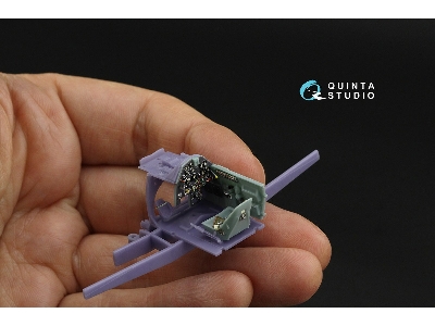 Messerschmitt Bf 109 E-3 / E-4 - 3d-printed & Coloured Interior (For Dragon Kits) - image 9