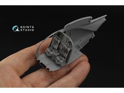 Ah-6j / Mh-6j Little Bird - 3d-printed & Coloured Interior (For Icm Kits) - image 5