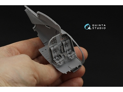 Ah-6j / Mh-6j Little Bird - 3d-printed & Coloured Interior (For Icm Kits) - image 6