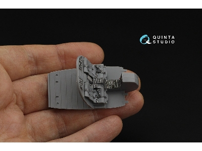 Ah-6j / Mh-6j Little Bird - 3d-printed & Coloured Interior (For Icm Kits) - image 8