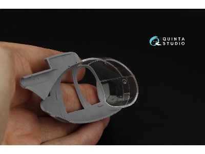 Ah-6j / Mh-6j Little Bird - 3d-printed & Coloured Interior (For Icm Kits) - image 9