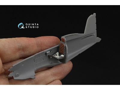 Boeing F4b-4 - 3d-printed & Coloured Interior On Decal Paper (For Clear Prop Kits) - image 6
