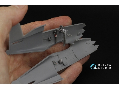 Boeing F4b-4 - 3d-printed & Coloured Interior On Decal Paper (For Clear Prop Kits) - image 8