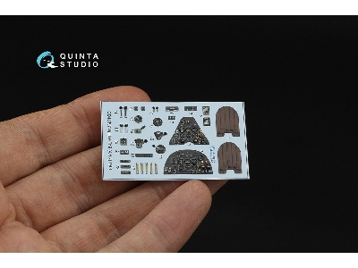 Supermarine Spitfire Tr.9 - 3d-printed & Coloured Interior On Decal Paper (For Airfix Kits) - image 3