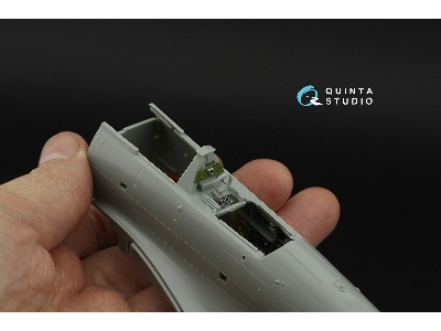 Douglas Sbd Dauntless Family Rear Cockpit - 3d-printed & Coloured Interior (For Accurate Miniatures / Academy / Etc. Kits) - ima