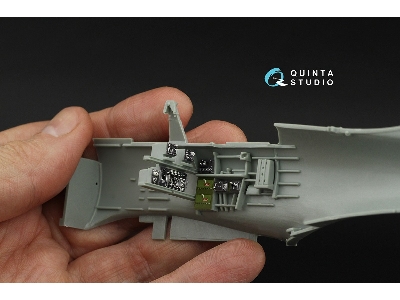 Douglas Sbd Dauntless Family Rear Cockpit - 3d-printed & Coloured Interior (For Accurate Miniatures / Academy / Etc. Kits) - ima
