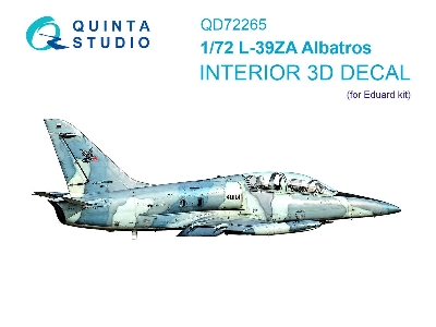 Aero L-39za Albatros - 3d-printed & Coloured Interior (For Eduard Kits) - image 1