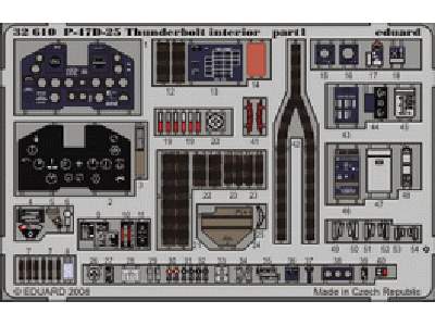 P-47D-25 interior S. A. 1/32 - Trumpeter - image 1