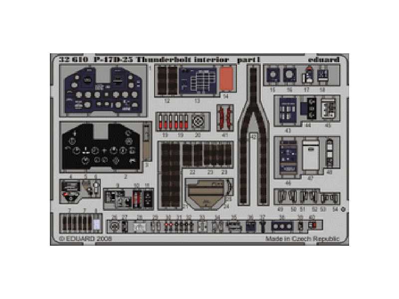 P-47D-25 interior S. A. 1/32 - Trumpeter - image 1