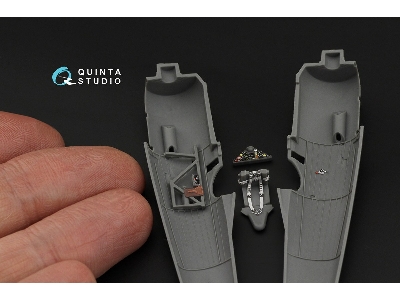 Pzl P.11c - 3d-printed & Coloured Interior (For Ibg Kits) - image 5
