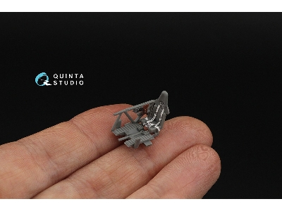Pzl P.11c - 3d-printed & Coloured Interior (For Ibg Kits) - image 7