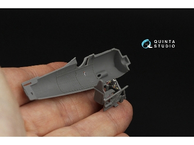 Pzl P.11c - 3d-printed & Coloured Interior (For Ibg Kits) - image 9