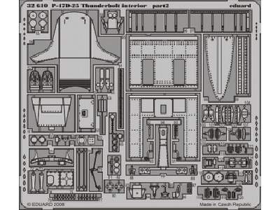 P-47D-25 interior S. A. 1/32 - Trumpeter - image 3