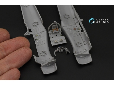 Nakajima Ki-84 - 3d-printed & Coloured Interior (For Arma Hobby Kits) - image 5