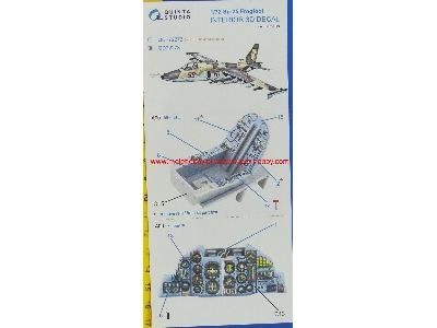 Sukhoi Su-25 - 3d-printed & Coloured Interior (For Zvezda Kits) - image 11