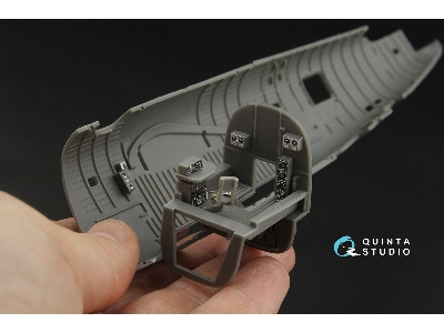 Consolidated B-24 D/H Liberator - 3d-printed & Coloured Interior (For Airfix Kits) - image 6