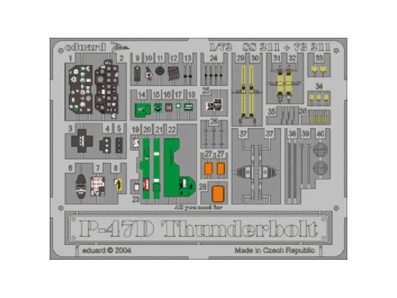 P-47D-30 1/72 - Revell - image 1