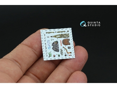 Supermarine Spitfire Mk.Vb - 3d-printed & Coloured Interior On Decal Paper (For Eduard Kits) - image 3