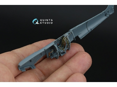 Supermarine Spitfire Mk.Vb - 3d-printed & Coloured Interior On Decal Paper (For Eduard Kits) - image 7