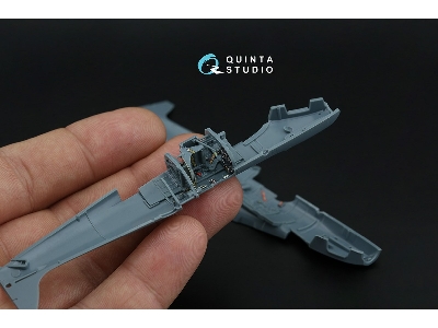Supermarine Spitfire Mk.Vb - 3d-printed & Coloured Interior On Decal Paper (For Eduard Kits) - image 9
