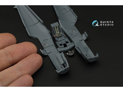 Messerschmitt Bf-109 K-4 - 3d-printed & Coloured Interior On Decal Paper (For Eduard Kits) - image 5