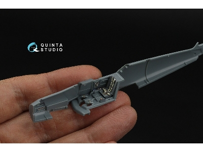 Messerschmitt Bf-109 K-4 - 3d-printed & Coloured Interior On Decal Paper (For Eduard Kits) - image 6