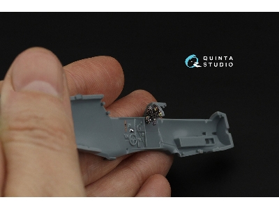 Messerschmitt Bf-109 K-4 - 3d-printed & Coloured Interior On Decal Paper (For Eduard Kits) - image 8