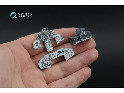 Panavia Tornado Gr.1 - 3d-printed & Coloured Interior With 3d-printed Parts (Small Version / For Italeri Kits) - image 7