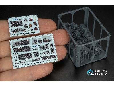 Mcdonnell Douglas Rf-4 C Phantom Ii (Early) - 3d-printed & Coloured Interior With 3d-printed Parts (Small Version / For Hasegawa