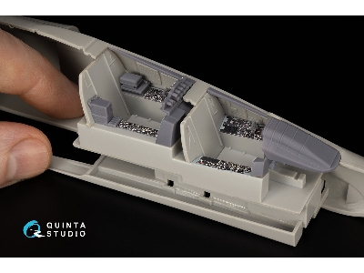 Mcdonnell Douglas Rf-4 C Phantom Ii (Early) - 3d-printed & Coloured Interior With 3d-printed Parts (Small Version / For Hasegawa