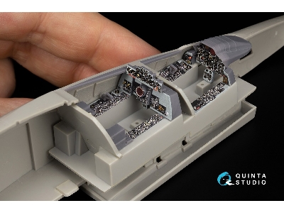 Mcdonnell Douglas Rf-4 C Phantom Ii (Early) - 3d-printed & Coloured Interior With 3d-printed Parts (Small Version / For Hasegawa
