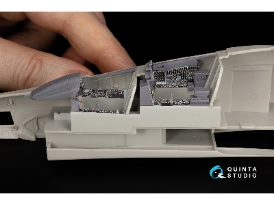Mcdonnell Douglas Rf-4 C Phantom Ii (Early) - 3d-printed & Coloured Interior With 3d-printed Parts (Small Version / For Hasegawa