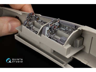 Mcdonnell Douglas Rf-4 C Phantom Ii (Early) - 3d-printed & Coloured Interior With 3d-printed Parts (Small Version / For Hasegawa