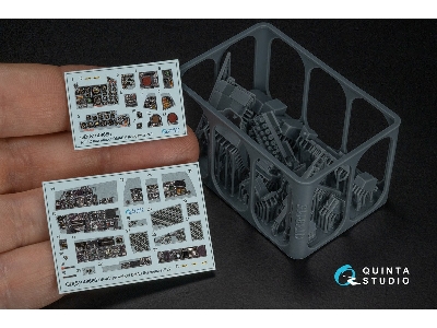 Mcdonnell Douglas Rf-4 C Phantom Ii (Late Without Dmas) - 3d-printed & Coloured Interior With 3d-printed Parts (Small Version / 