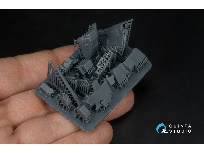 Mcdonnell Douglas Rf-4 C Phantom Ii (Late Without Dmas) - 3d-printed & Coloured Interior With 3d-printed Parts (Small Version / 