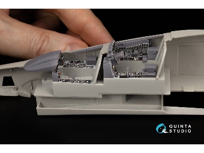 Mcdonnell Douglas Rf-4 C Phantom Ii (Late Without Dmas) - 3d-printed & Coloured Interior With 3d-printed Parts (Small Version / 