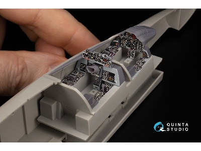 Mcdonnell Douglas Rf-4 C Phantom Ii (Late With Dmas) - 3d-printed & Coloured Interior With 3d-printed Parts (Small Version / For
