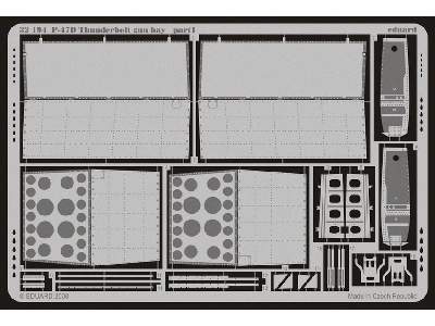 P-47D gun bay 1/32 - Trumpeter - image 2