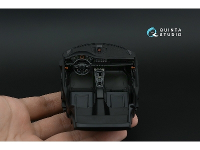 Porsche 911 Gt3 Rs (992) - 3d-printed & Coloured Interior (For Tamiya Kits / Small Version) - image 5