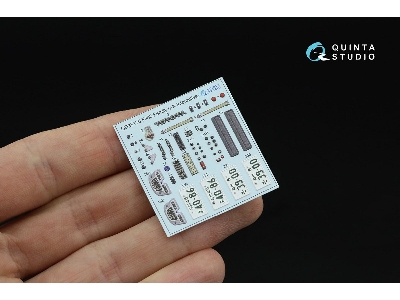 Toyota Fj43 Land Cruiser Series - 3d-printed & Coloured Interior (Small Version / For Ak Interactive Kits) - image 3