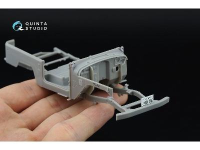 Toyota Fj43 Land Cruiser Series - 3d-printed & Coloured Interior (Small Version / For Ak Interactive Kits) - image 7