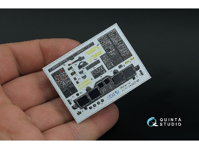 Bell Uh-1 Y Venom - 3d-printed & Coloured Interior (Small Version / For Academy Kits) - image 3