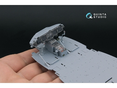 Bell Uh-1 Y Venom - 3d-printed & Coloured Interior (Small Version / For Academy Kits) - image 9