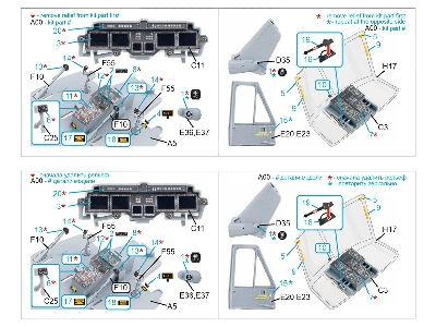 Bell Uh-1 Y Venom - 3d-printed & Coloured Interior (Small Version / For Academy Kits) - image 10
