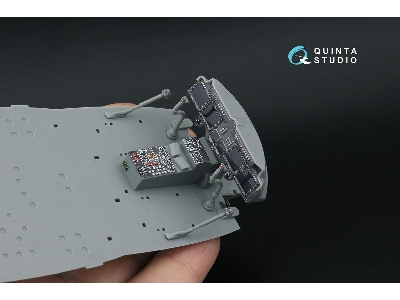 Bell Uh-1 Y Venom - 3d-printed & Coloured Interior (Small Version / For Trumpeter Kits) - image 7
