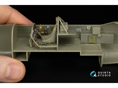 Vultee Mk.Ii Vengeance - 3d-printed & Coloured Interior (Small Version / For Dora Wings Kits) - image 4